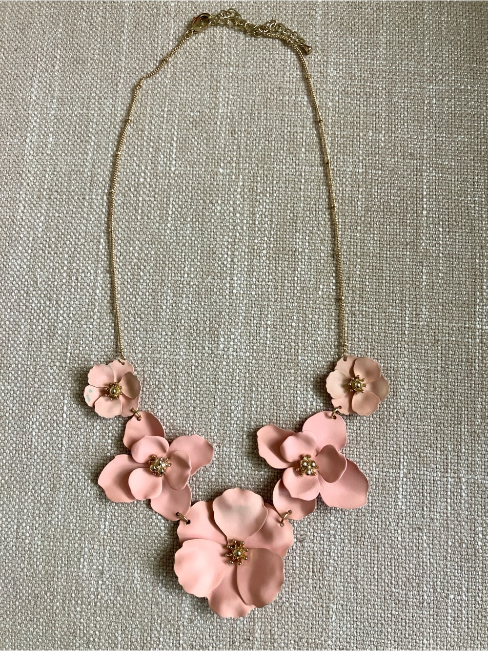 Francesca's Collections Floral Statement Necklace